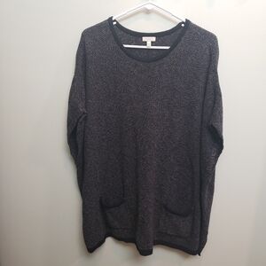 Women's Talbots Pancho Sweater Pockets Sizw S/M